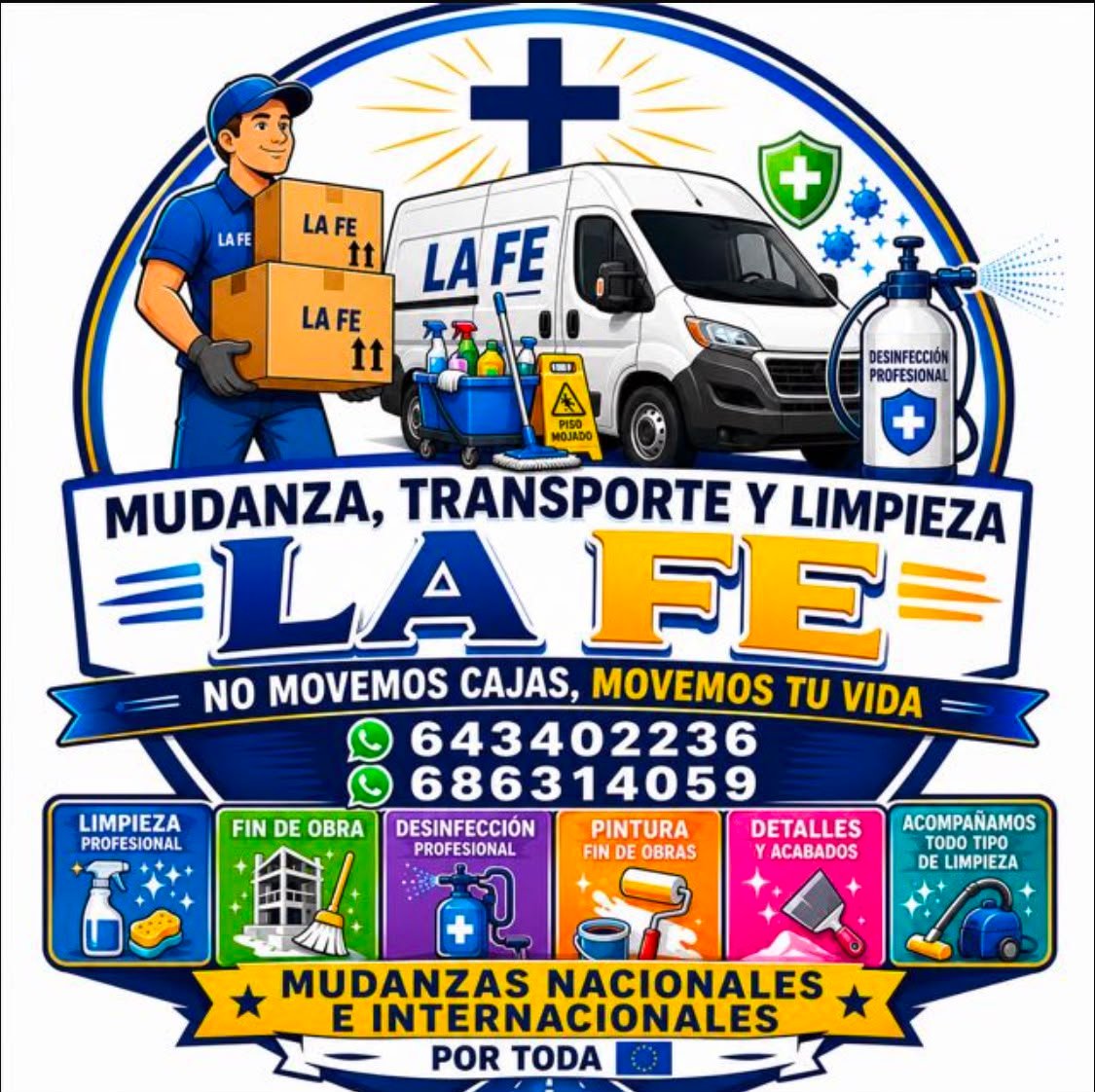 Mudanzas, Transportes y Limpiezas La Fe